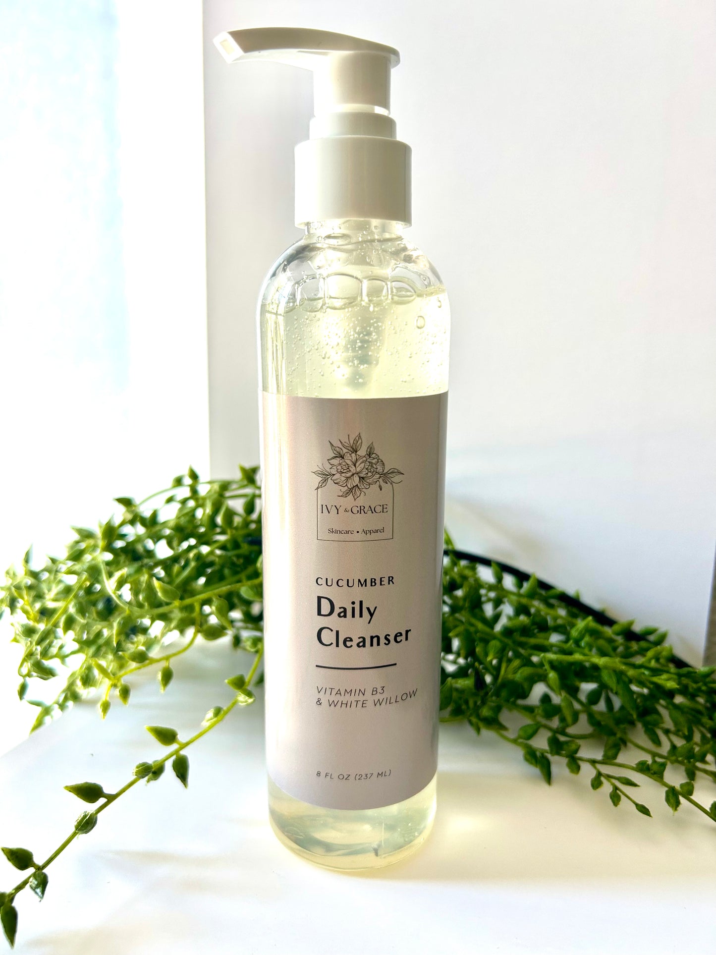 Cucumber Daily Cleanser boutique style from Ivy & Grace womens boutique