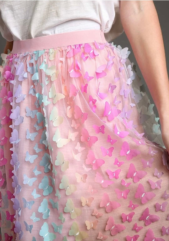 Butterfly Skirt skirt from Ivy & Grace womens boutique