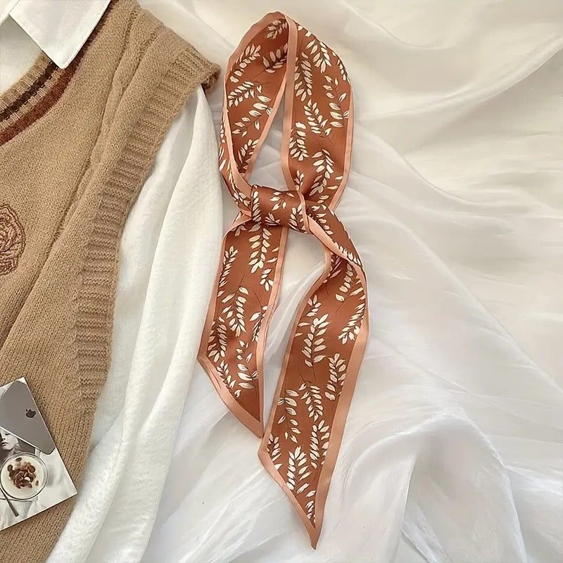 Rust Brown Scarf boutique style from Ivy & Grace womens boutique