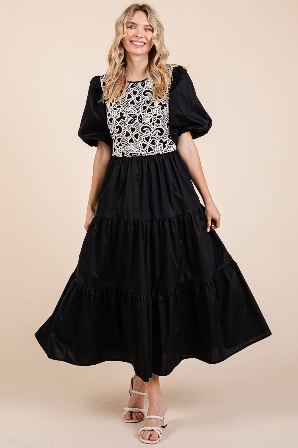 Embroidery Lace boutique style from Ivy & Grace womens boutique