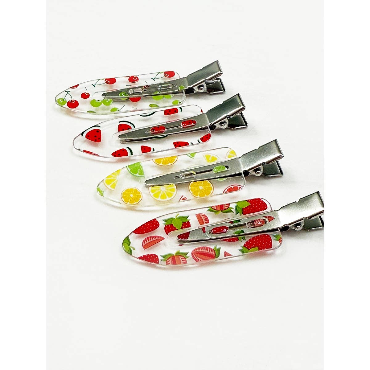 Fruit Print Styling Duck Bill Clips for Styling boutique style from Ivy & Grace womens boutique