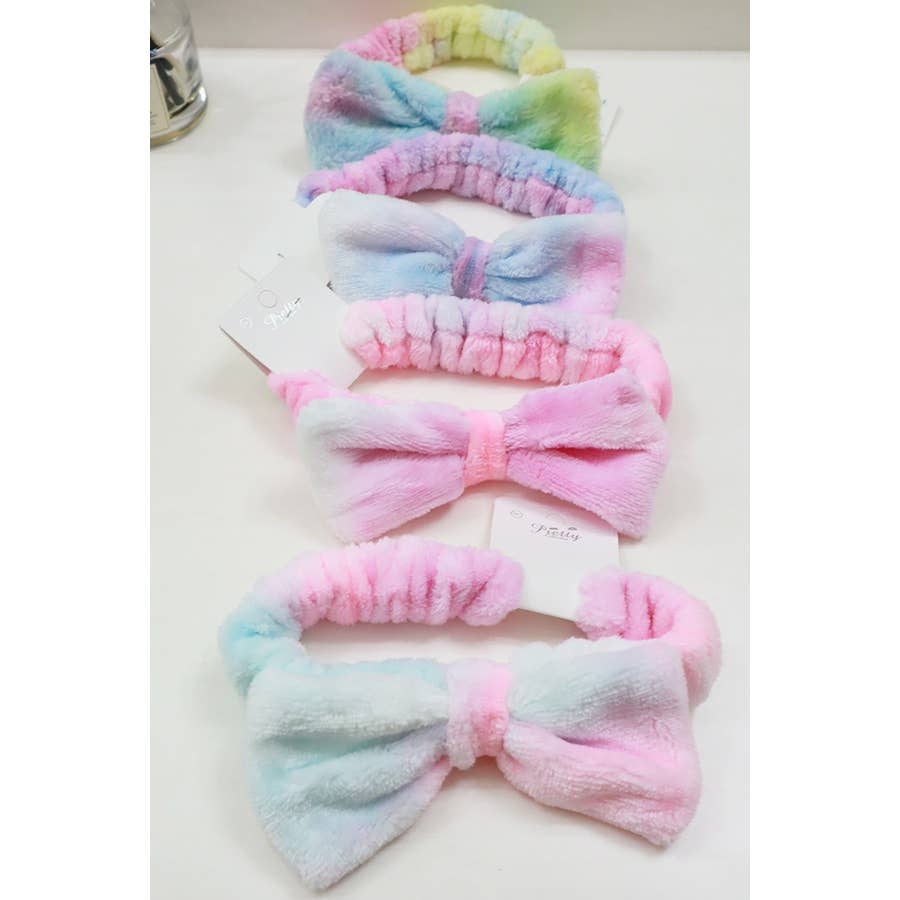 Tie Dye Soft Spa Headband boutique style from Ivy & Grace womens boutique