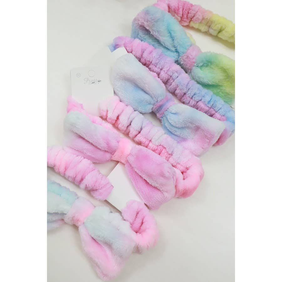 Tie Dye Soft Spa Headband boutique style from Ivy & Grace womens boutique