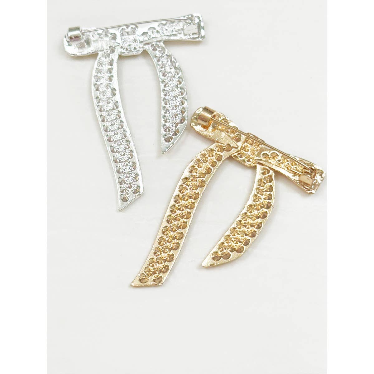 Crystal Bow Brooch Pin boutique style from Ivy & Grace womens boutique