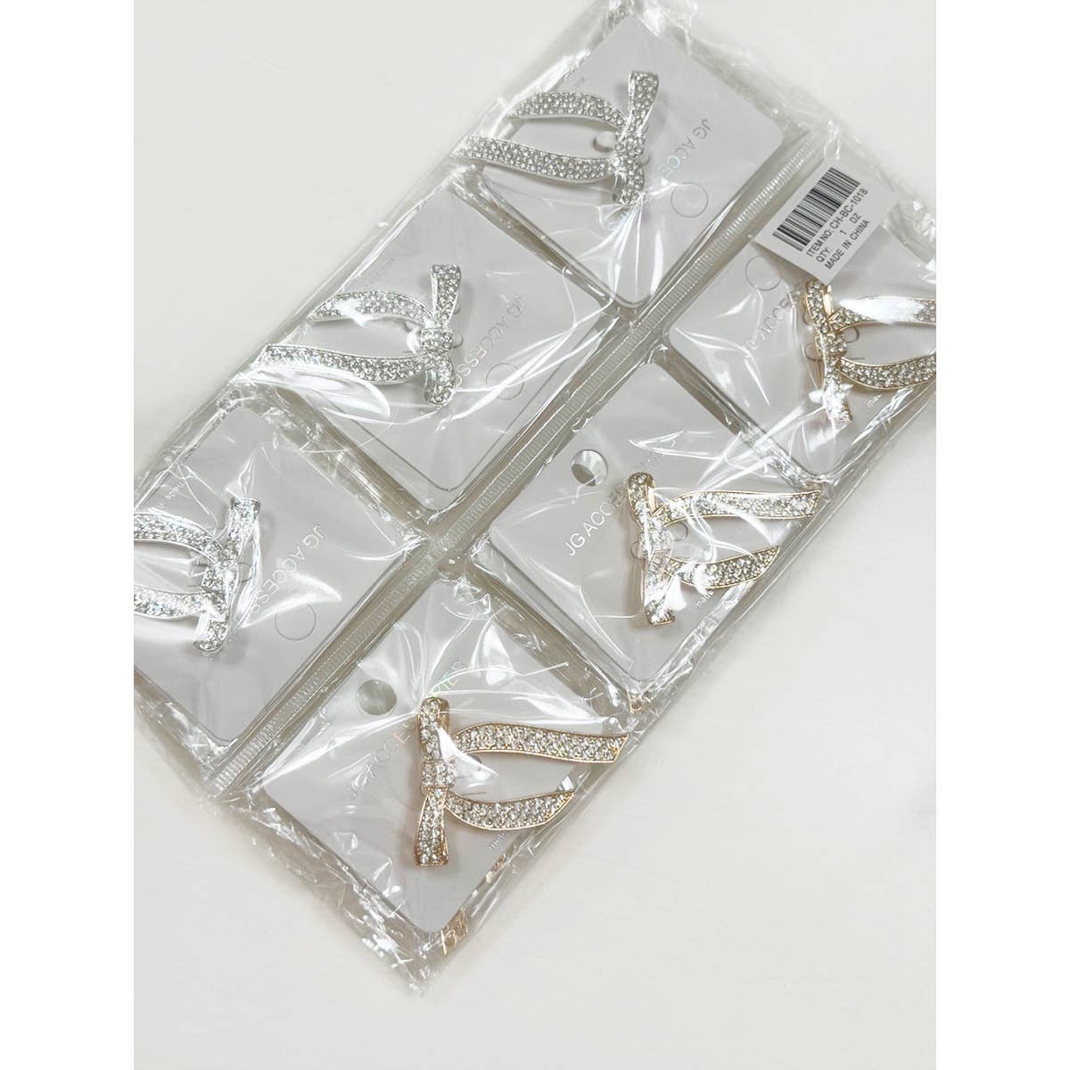 Crystal Bow Brooch Pin boutique style from Ivy & Grace womens boutique