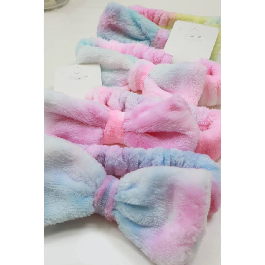 Tie Dye Soft Spa Headband boutique style from Ivy & Grace womens boutique