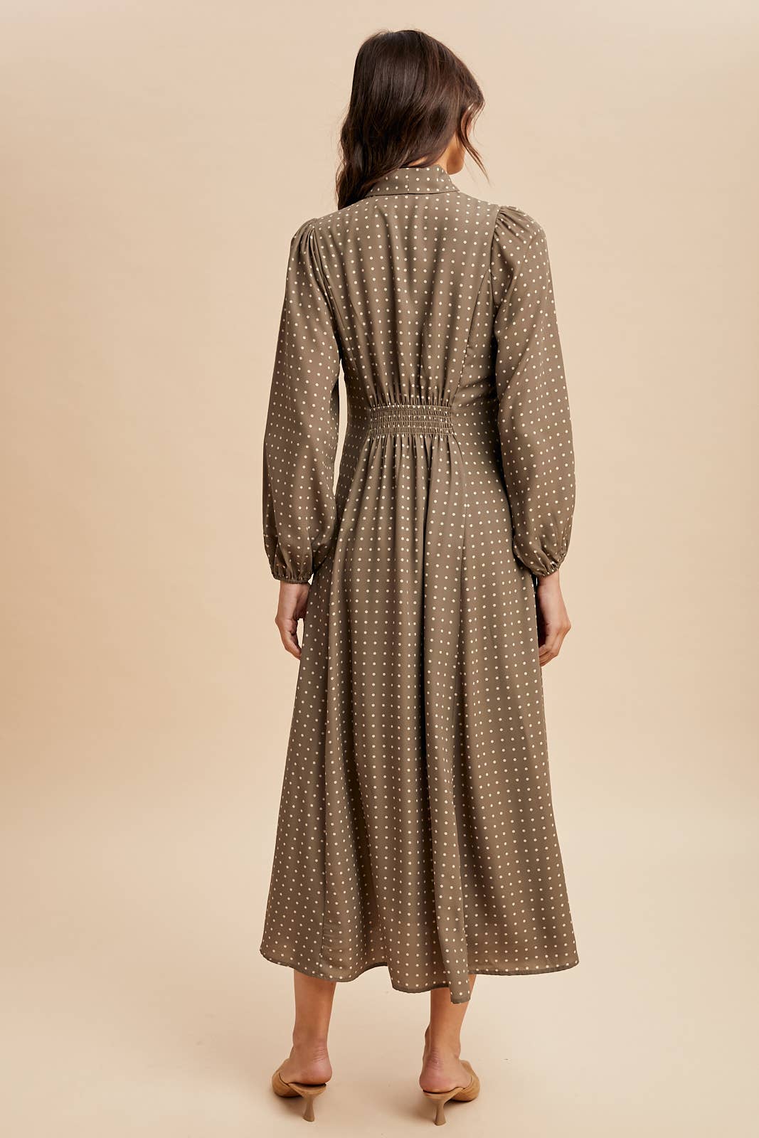 Satin Polkadot Dress dress from Ivy & Grace womens boutique