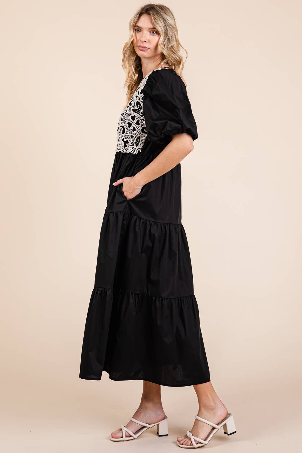 Embroidery Lace boutique style from Ivy & Grace womens boutique