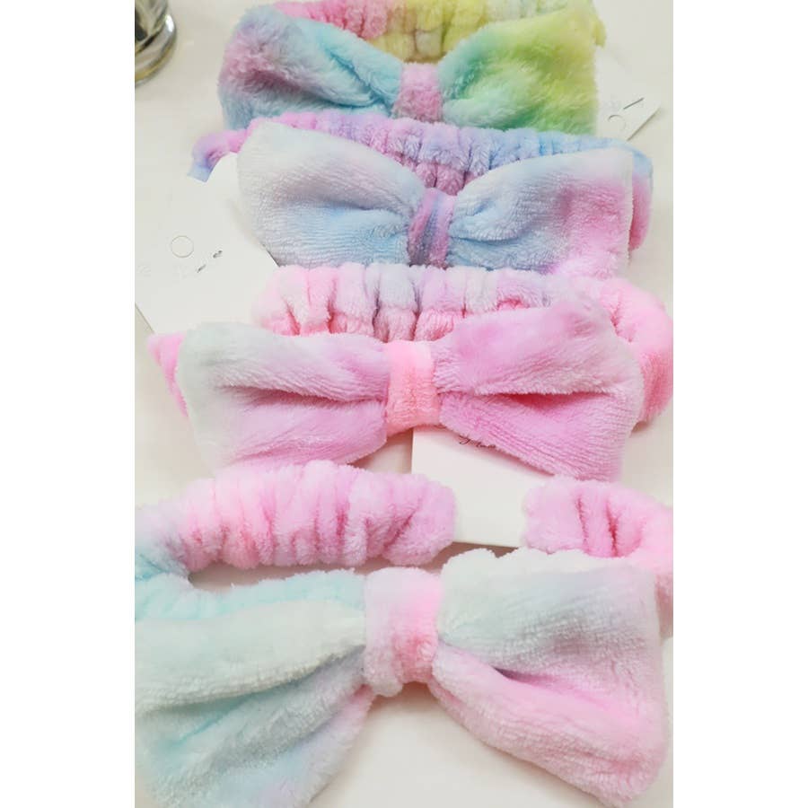 Tie Dye Soft Spa Headband boutique style from Ivy & Grace womens boutique