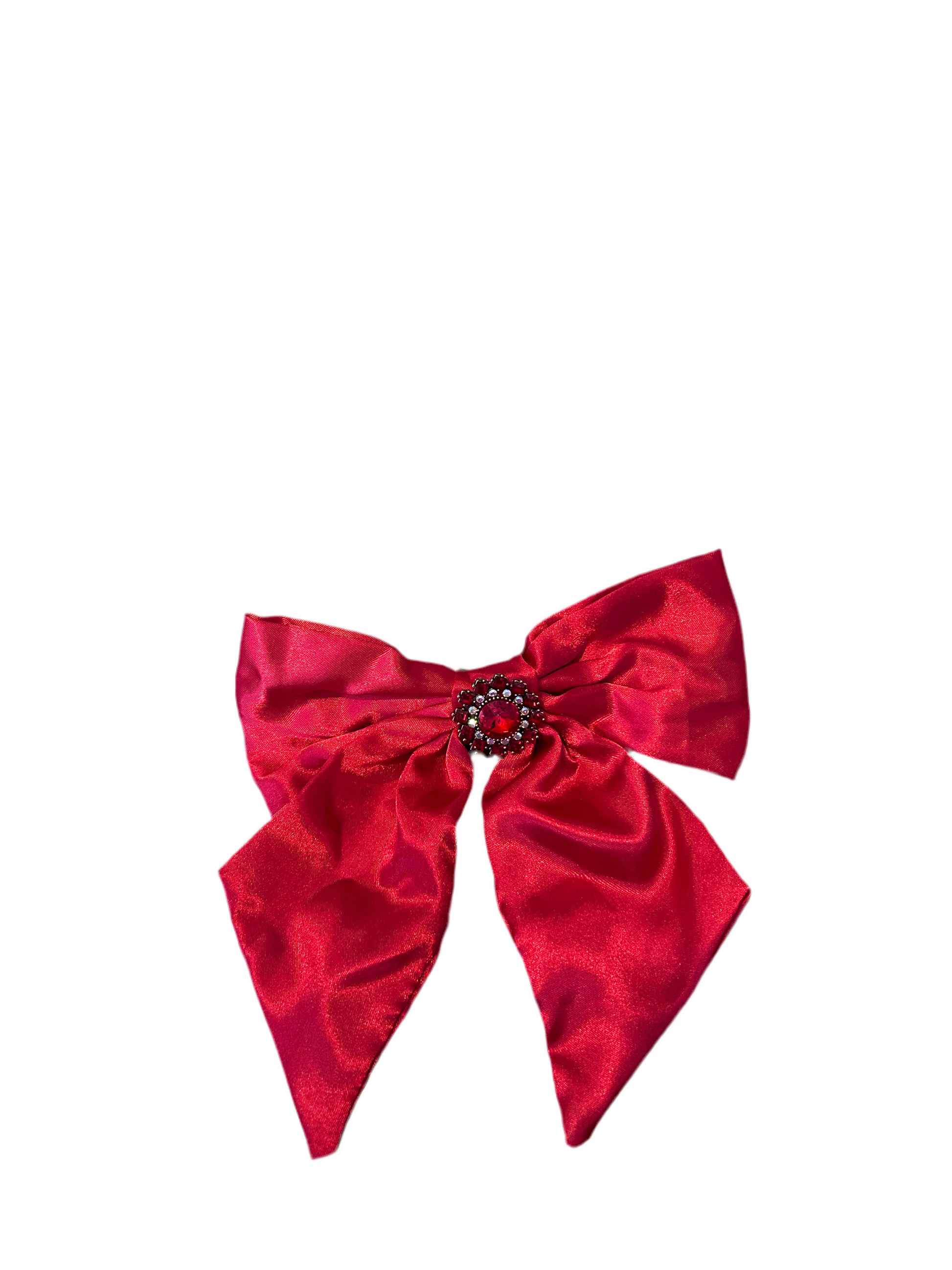 Bow Clip with Fancy Center boutique style from Ivy & Grace womens boutique