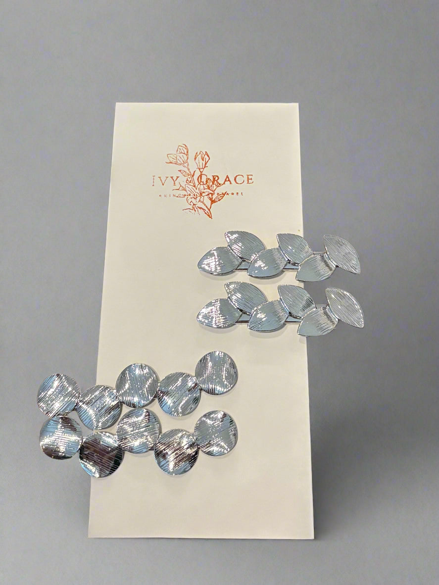 Matte Hair Clips boutique style from Ivy & Grace womens boutique