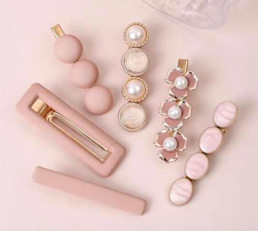 Petal Hair Clips
