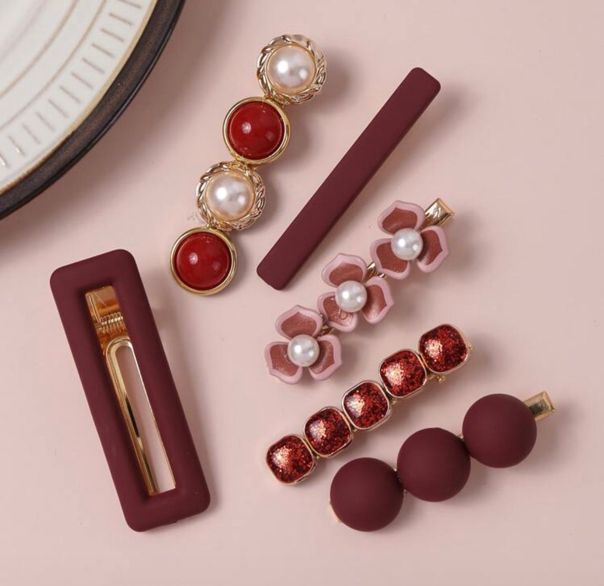 Petal Hair Clips
