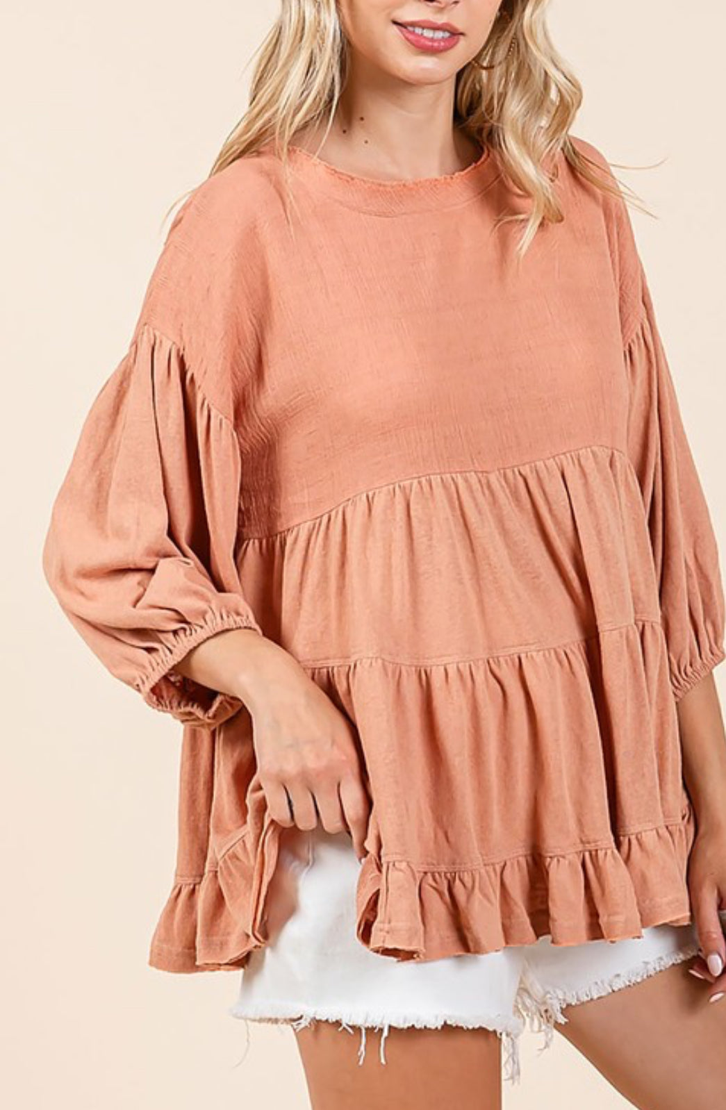 Peachy Swing Blouse