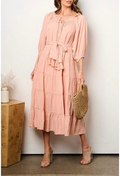 Peachy Tassel