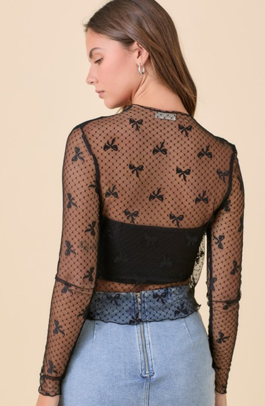 Bow Lace boutique style from Ivy & Grace womens boutique