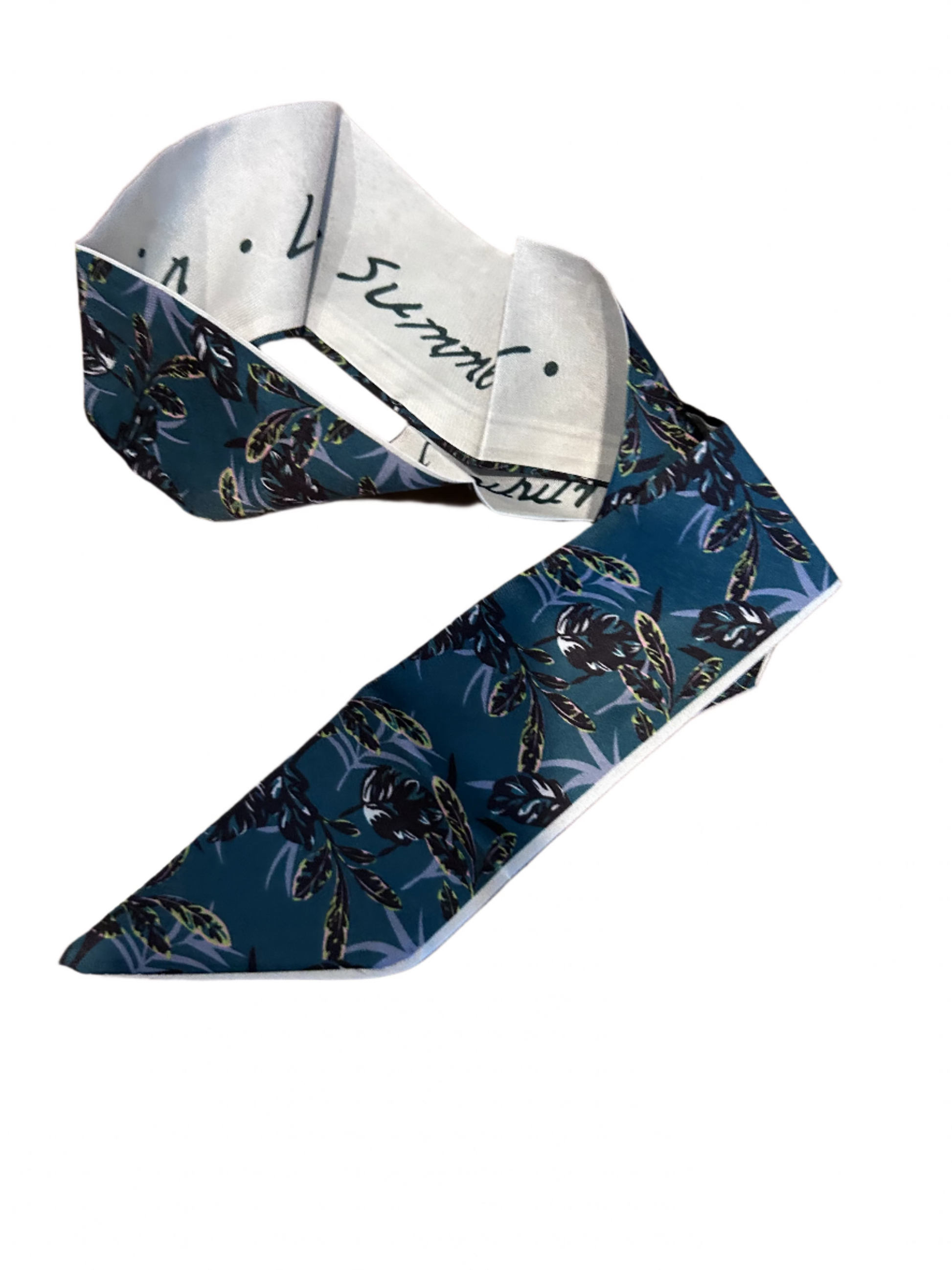 Dark Green Floral Scarf boutique style from Ivy & Grace womens boutique