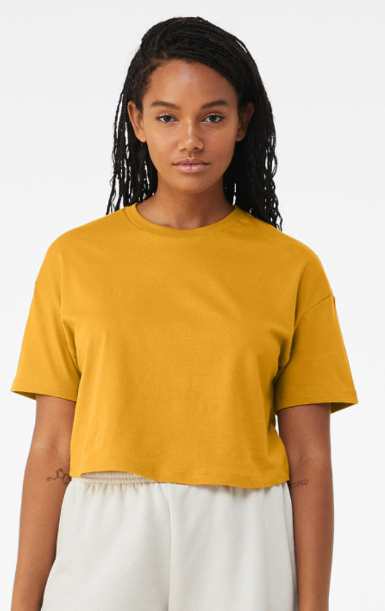 Half Crop T-Shirt t-shirt from Ivy & Grace womens boutique