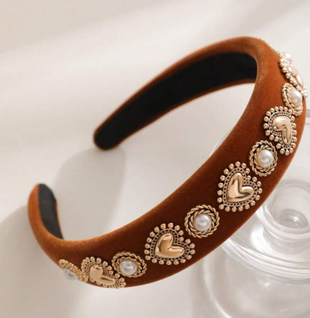 Heart Headband boutique style from Ivy & Grace womens boutique