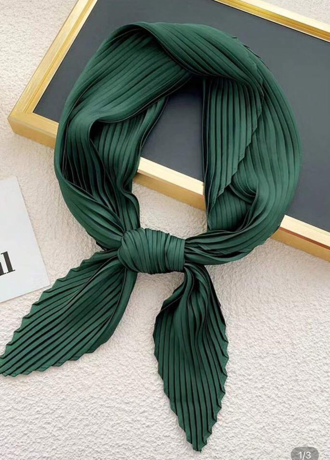 Pleated Scarf boutique style from Ivy & Grace womens boutique