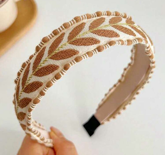 Boho Leaf Headband boutique style from Ivy & Grace womens boutique