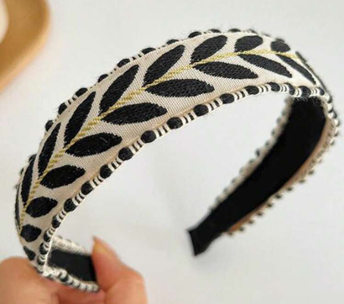 Boho Leaf Headband boutique style from Ivy & Grace womens boutique