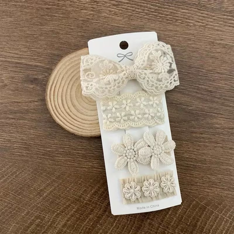 Little Girl Lace Hair Bows