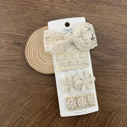Little Girl Lace Hair Bows