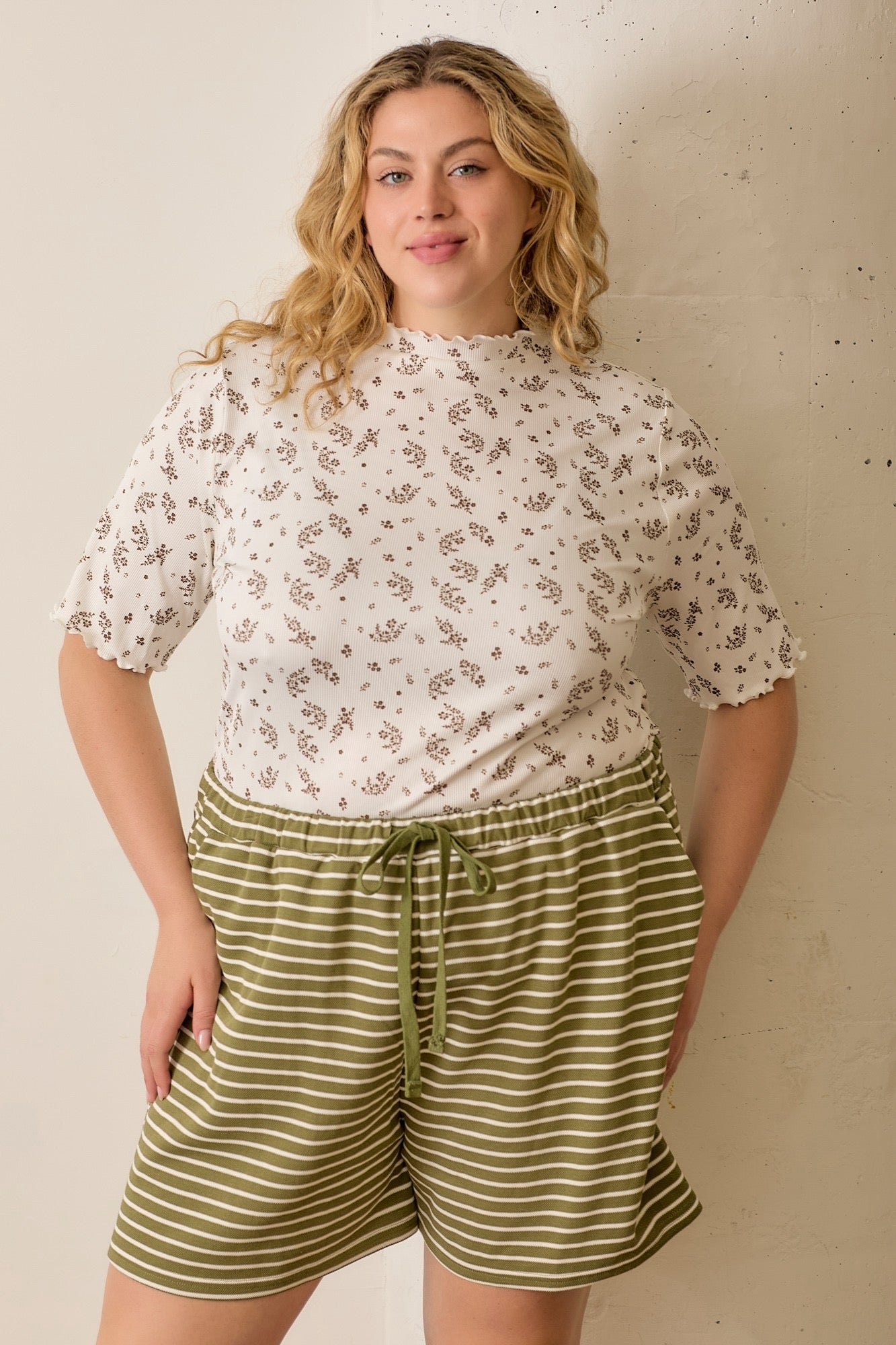 Dainty Floral Top top from Ivy & Grace womens boutique