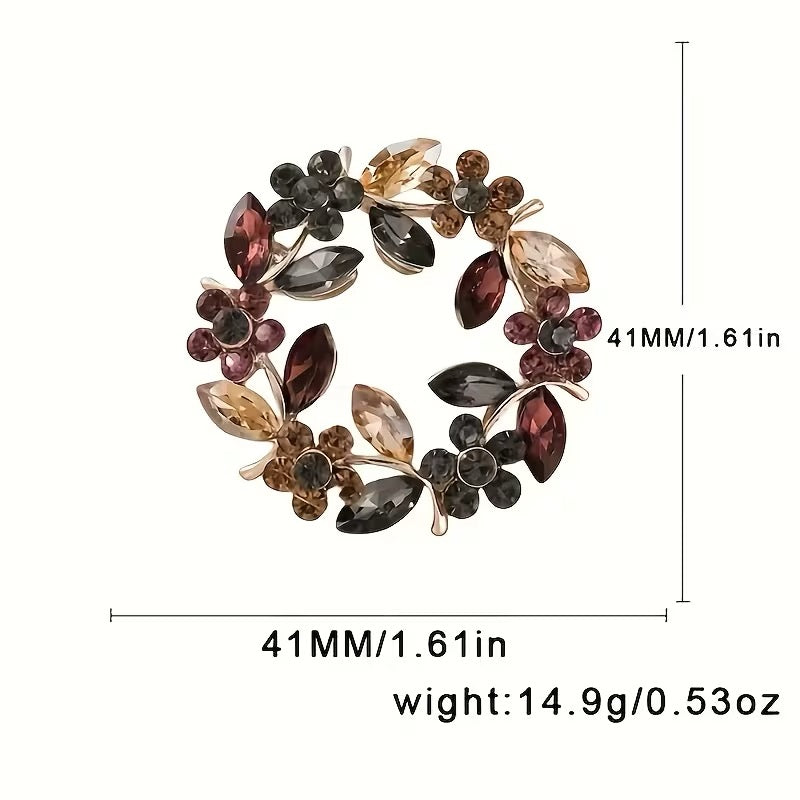 Wreath Brooch