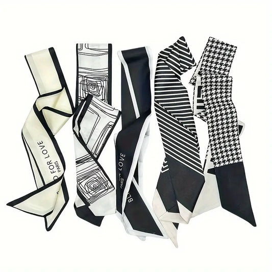 Black Theme Scarf boutique style from Ivy & Grace womens boutique