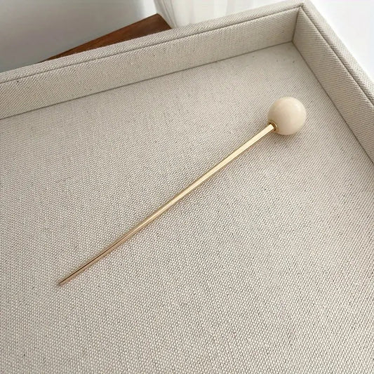 Round Ball Hair Pin boutique style from Ivy & Grace womens boutique