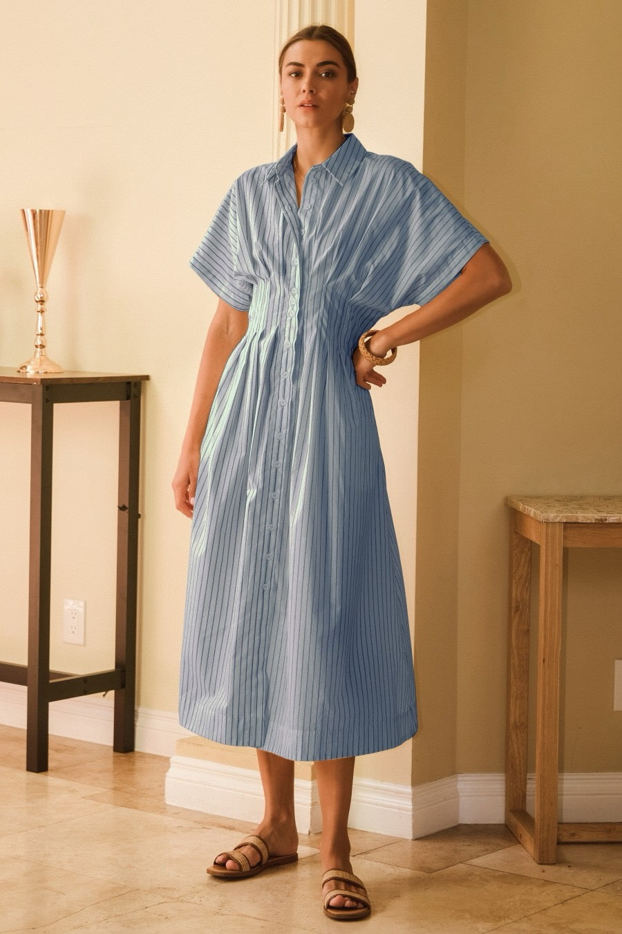 Pin Stripe boutique style from Ivy & Grace womens boutique