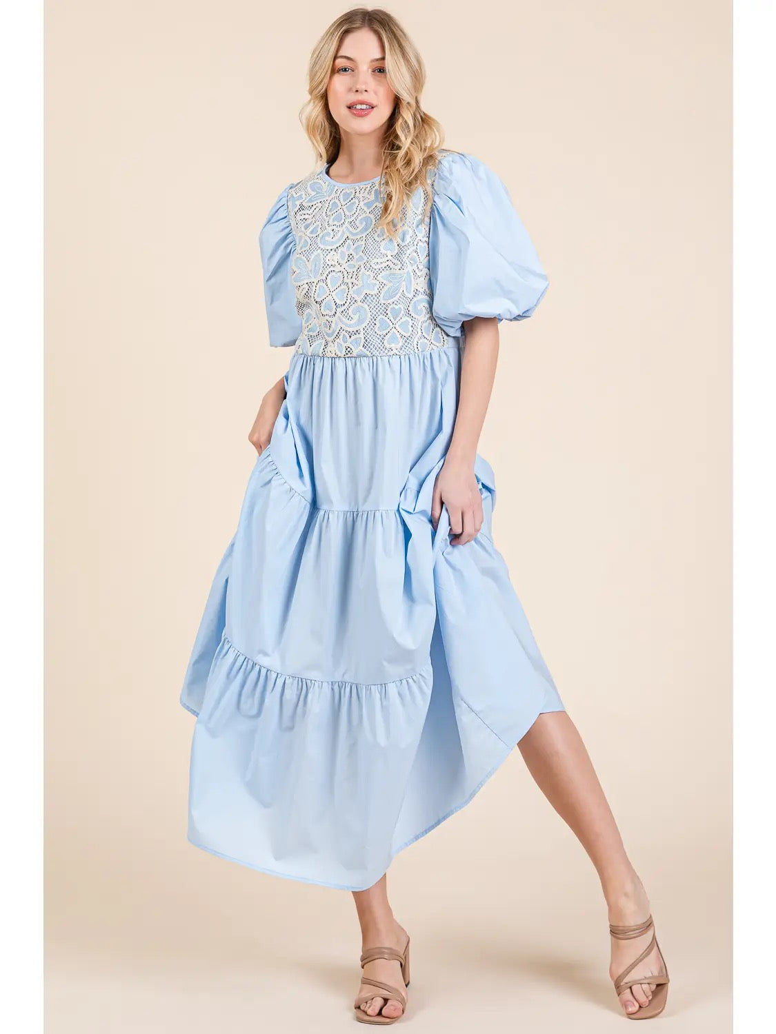 Embroidery Lace boutique style from Ivy & Grace womens boutique