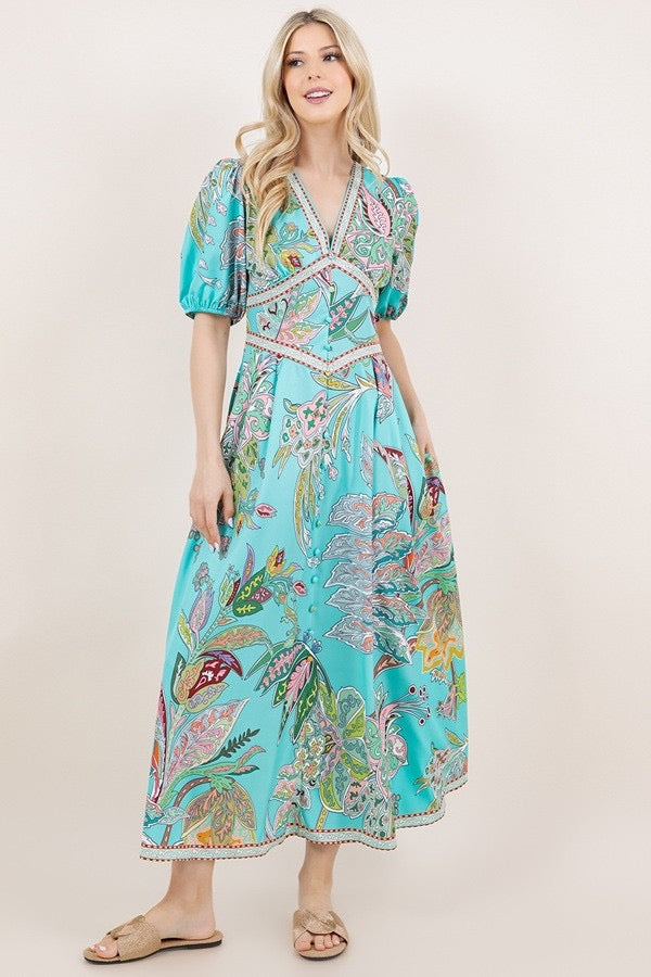 Tropical Floral boutique style from Ivy & Grace womens boutique