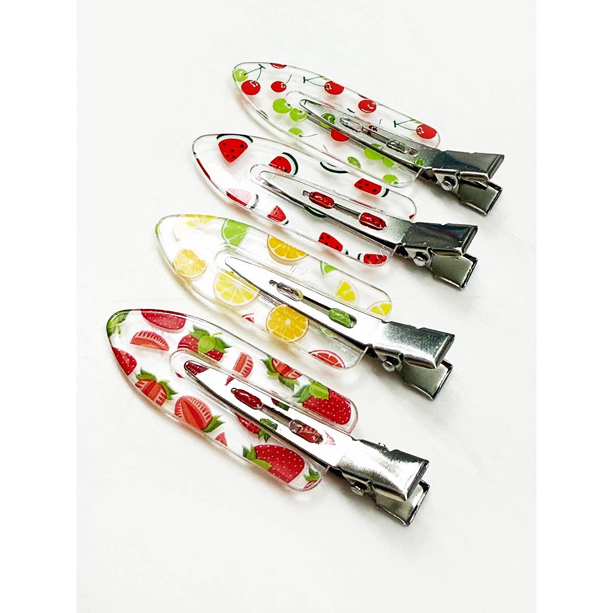 Fruit Print Styling Duck Bill Clips for Styling boutique style from Ivy & Grace womens boutique