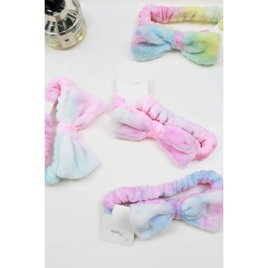 Tie Dye Soft Spa Headband boutique style from Ivy & Grace womens boutique