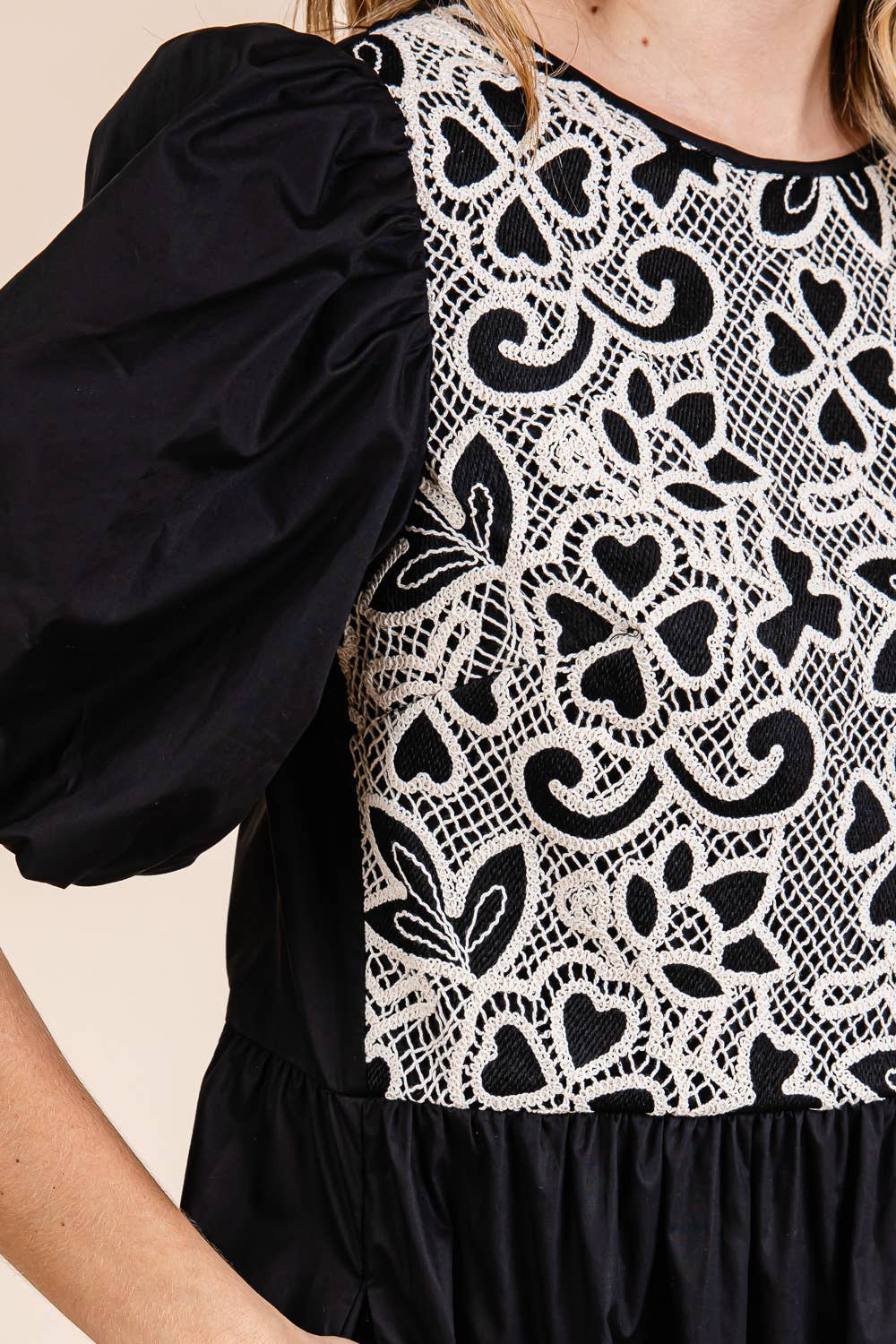 Embroidery Lace boutique style from Ivy & Grace womens boutique