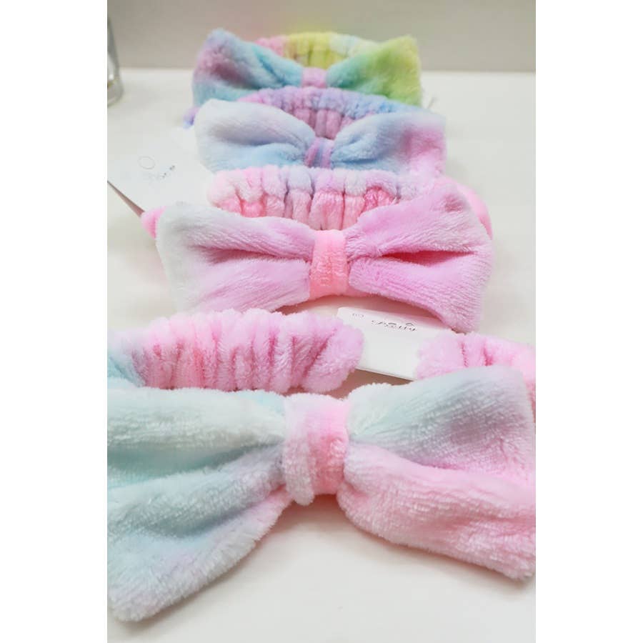 Tie Dye Soft Spa Headband boutique style from Ivy & Grace womens boutique